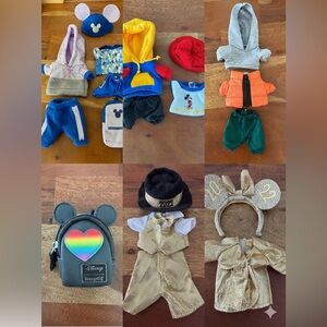 Disney nuiMOs Outfit & Loungefly Backpack Lot